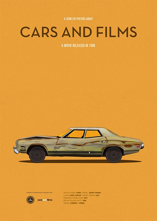 Illustration for article titled A Series Of Posters About Cars And Films